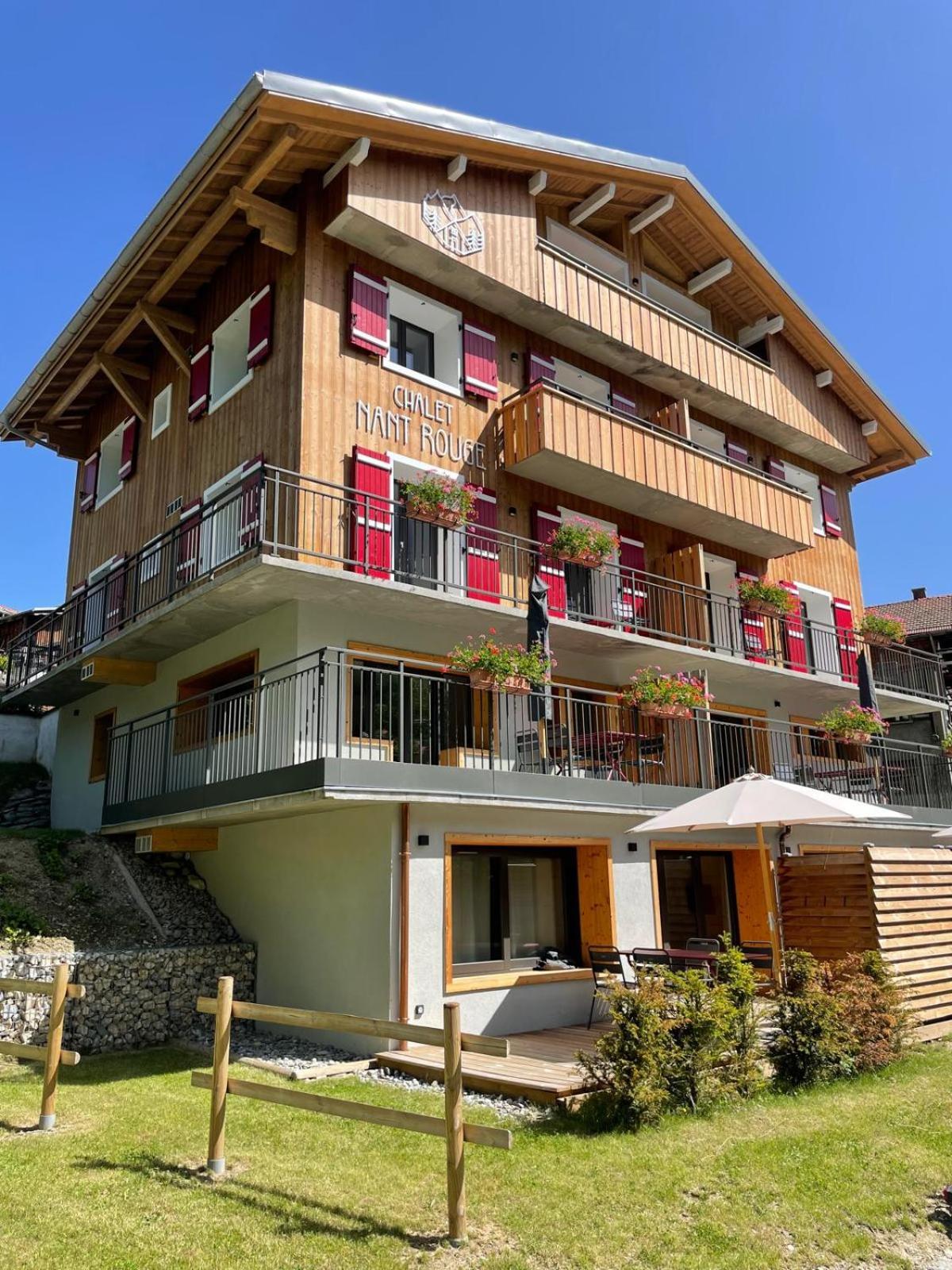 Chalet Nant Rouge レ・コンタミンヌ・モンジョワ エクステリア 写真
